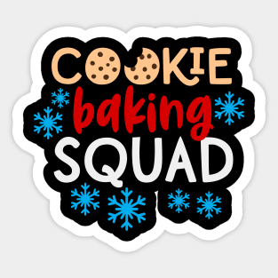 Cookie baking squad Sticker